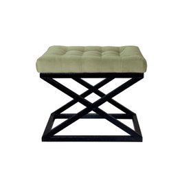 Atelier Del Sofa Pouffe Negro y Verde